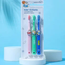 3 Spazzolini Minifamily Per Bambini*MINISO New