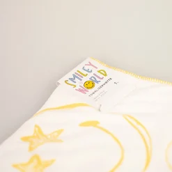 Asciugamano Grande Collezione Smiley World - Giallo*MINISO Discount