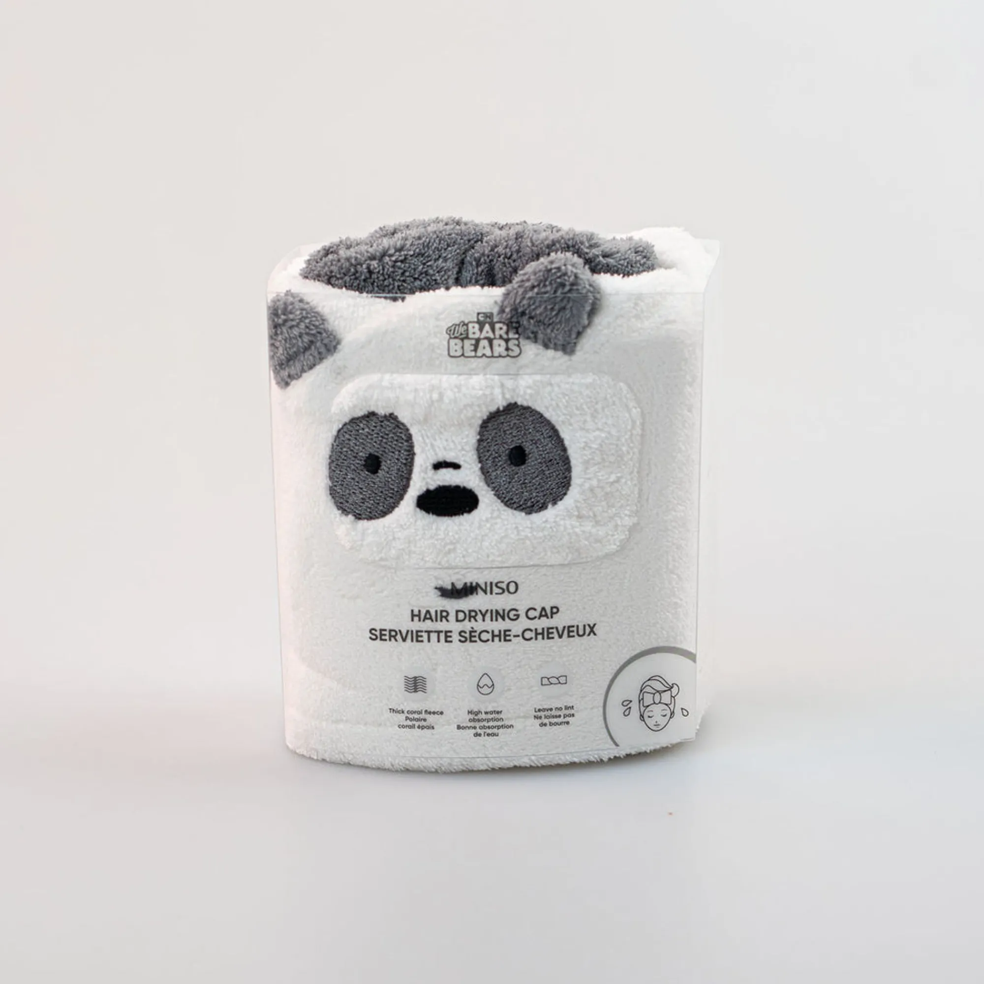 Asciugamano Per Capelli We Bare Bears (1Pz)*MINISO Clearance