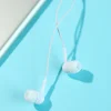 Auricolari Bianchi Con Astuccio*MINISO Sale