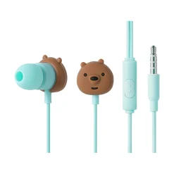 Auricolari Grizzly Di We Bare Bears Marroni*MINISO New