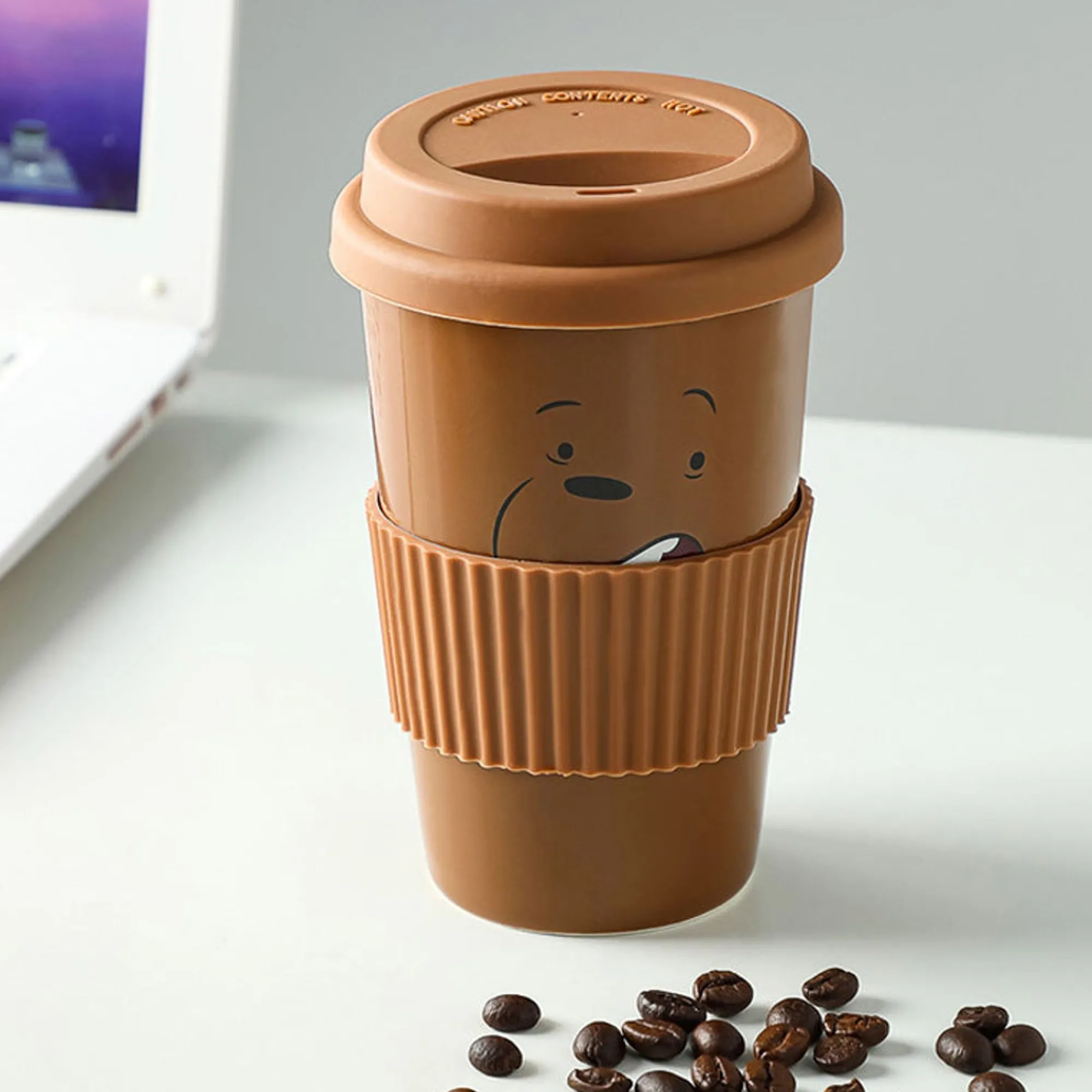 Bicchiere In Ceramica - Orso - We Bare Bears*MINISO Discount