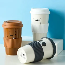 Bicchiere In Ceramica - Orso - We Bare Bears*MINISO Outlet