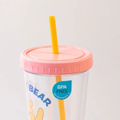 Borraccia Con Cannuccia - Winnie The Pooh*MINISO Discount