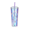 Borraccia Con Cannuccia Collezione Illusion*MINISO New