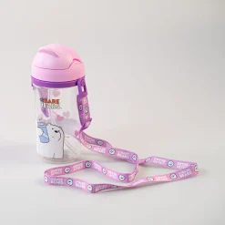Borraccia We Bare Bears Con Tracolla - Orso Bianco*MINISO Clearance