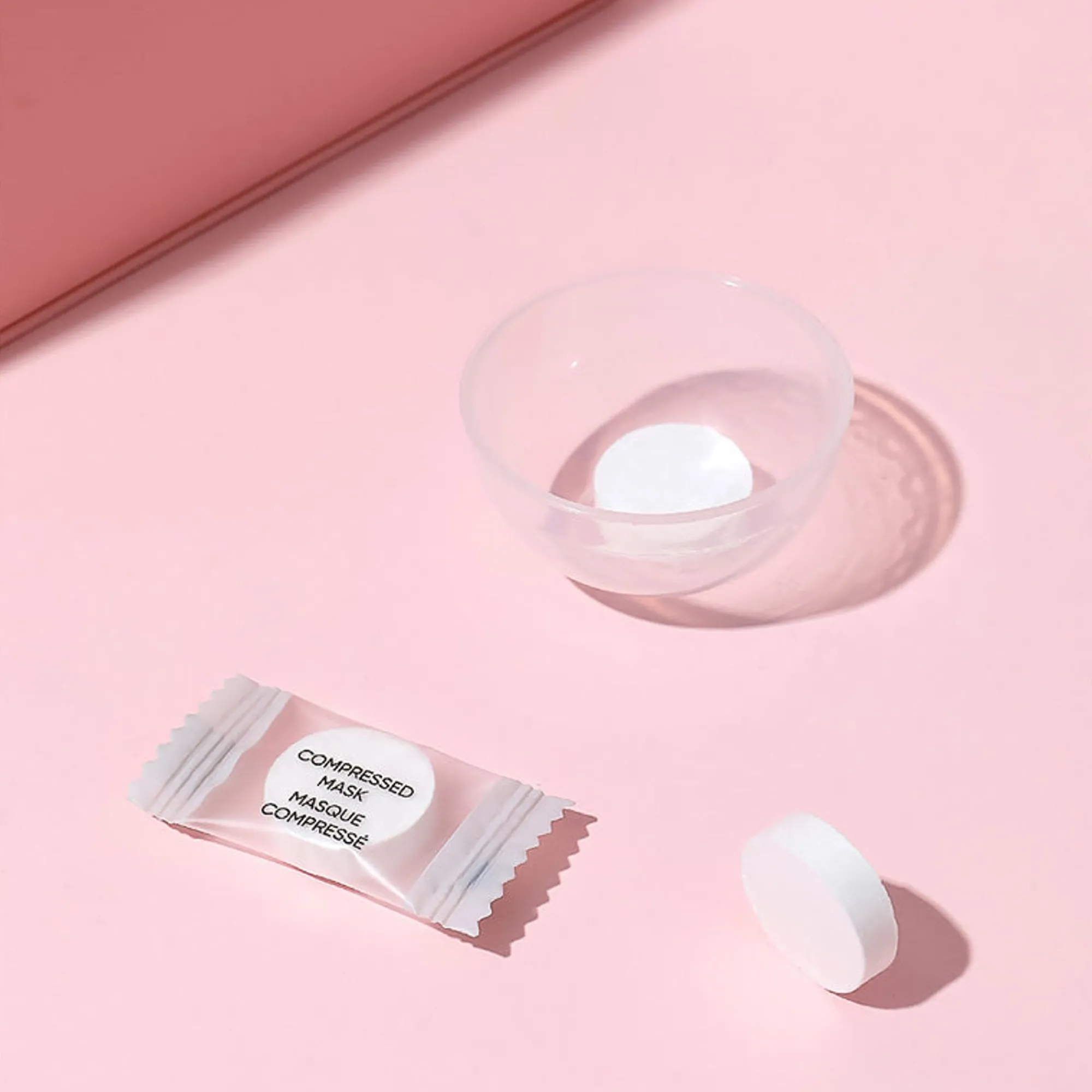 Box Con 30 Maschere Facciali Compresse E Ciotolina*MINISO Best