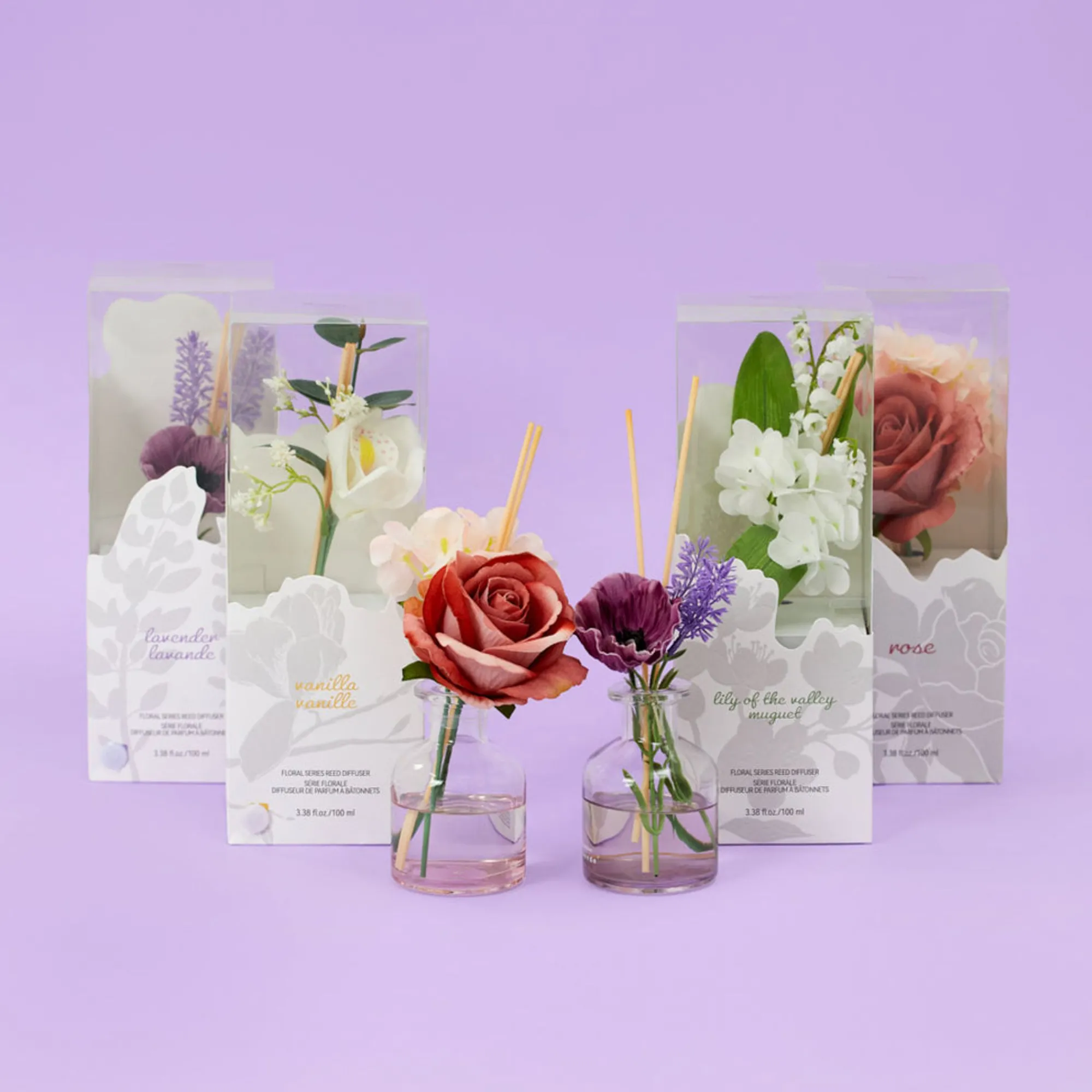 Floral Diffuser - Lavanda (100Ml)*MINISO