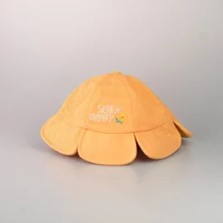 Kids Bucket Hat A Forma Di Fiore Color Ocra*MINISO Online
