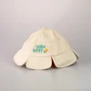 Kids Bucket Hat A Forma Di Fiore Color Panna*MINISO