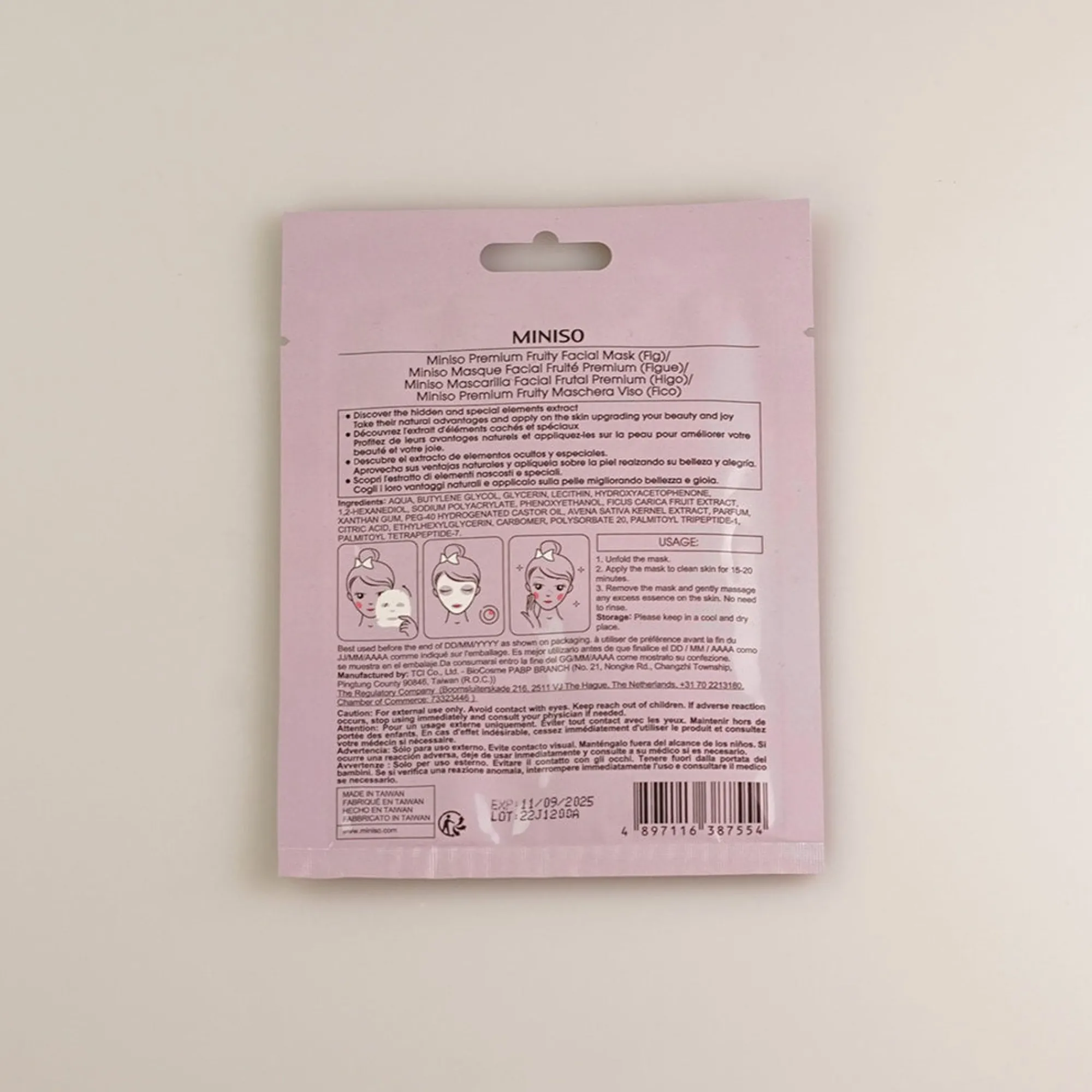 Maschera Per Il Viso - Fico*MINISO Discount