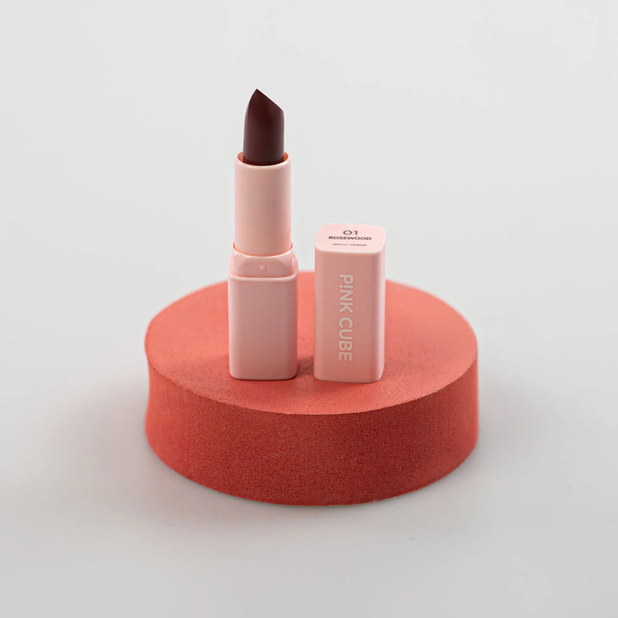 Matte Lipstick - Pink Cube (01 Rosewood)*MINISO Clearance