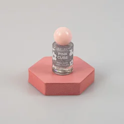 Nail Polish - Pink Cube (19 Glam Silver)*MINISO Discount