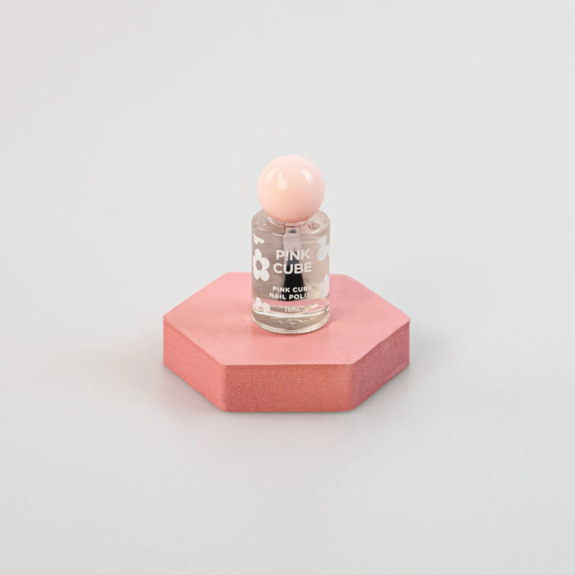 Nail Polish - Pink Cube (20 Top Coat)*MINISO New