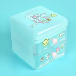 Organizer Sanrio Azzurro Da Scrivania Con Cassettini*MINISO Hot