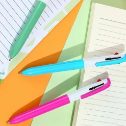 Penna Con 4 Colori Impugnatura Blu*MINISO Online