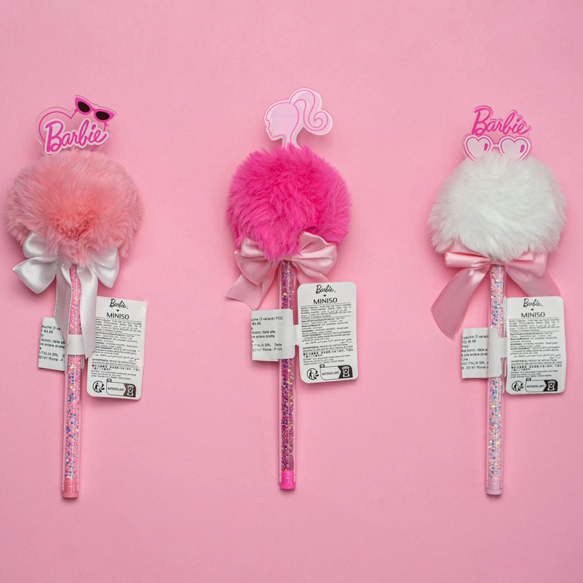 Penna Gel Peluche Barbie (1Pz)*MINISO Hot
