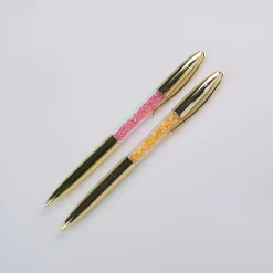 Penna Oro Con Diamantini (1Pz)*MINISO Sale