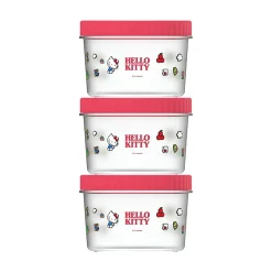 Porta Pranzo Sanrio - Hello Kitty (3Pz)*MINISO