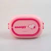 Porta Pranzo Snoopy Due Piani Con Posate*MINISO Clearance