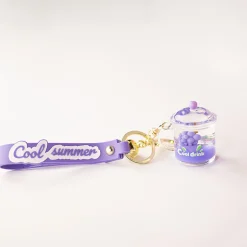 Portachiavi Cool Summer Drink - Blue (1Pz)*MINISO New