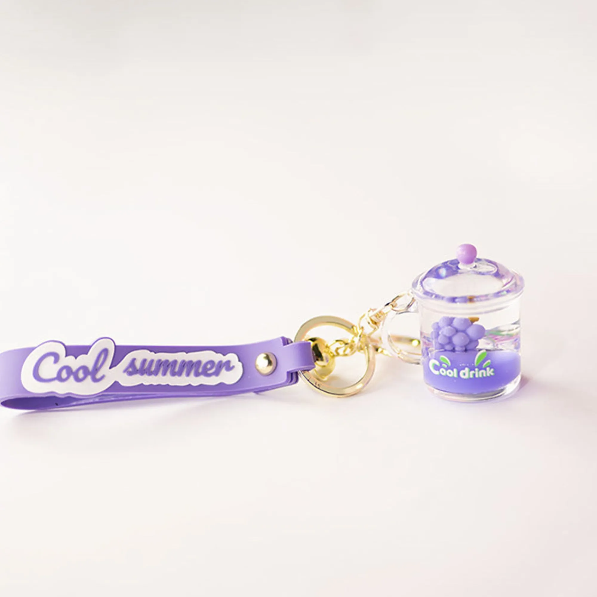 Portachiavi Cool Summer Drink - Blue (1Pz)*MINISO New
