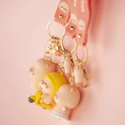 Portachiavi Maialino - Drugonrun (1Pz)*MINISO Best