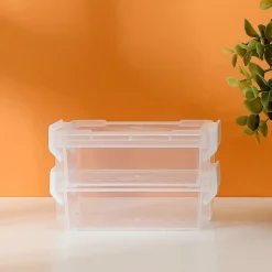 Scatola Portaoggetti A Due Strati - Piccola*MINISO Clearance