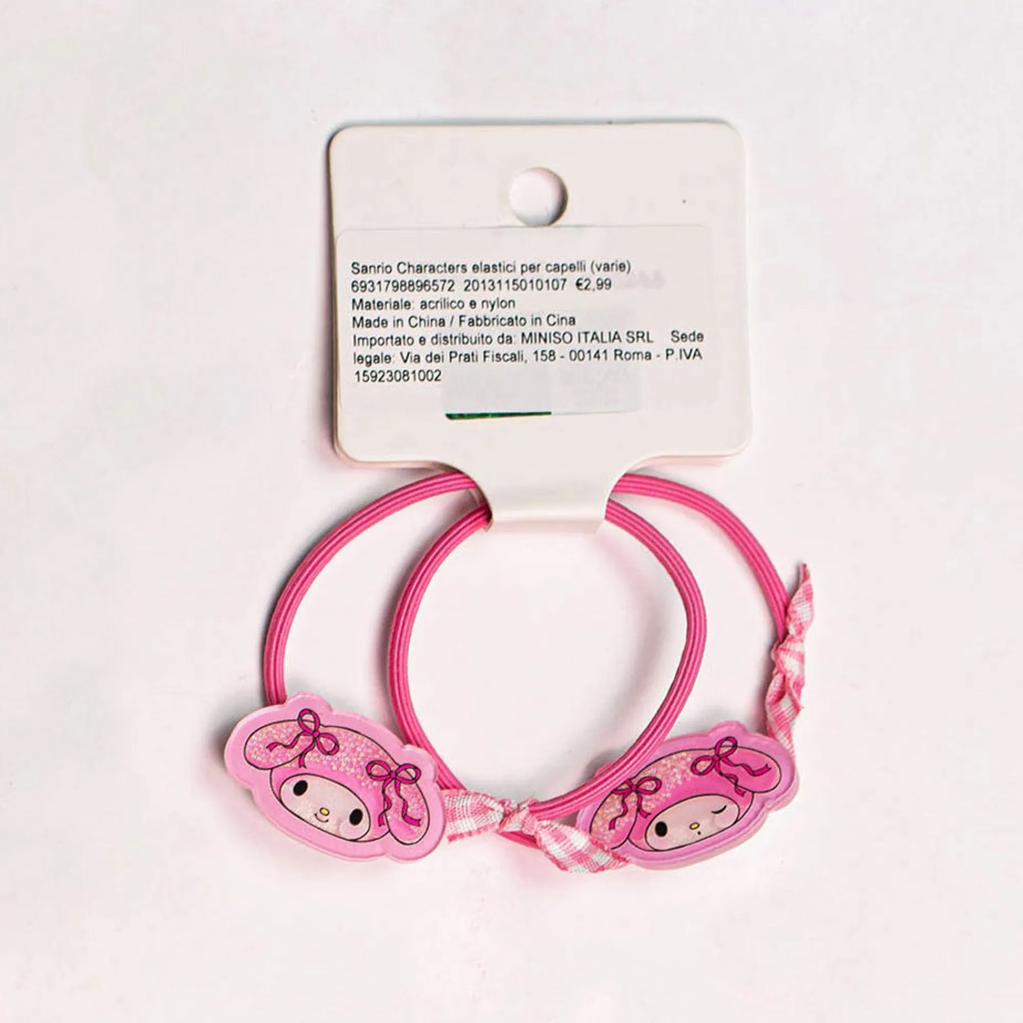 Set 2 Elastici - Sanrio (1Pz)*MINISO Discount