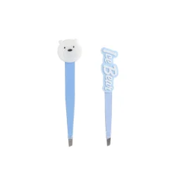 Set 2 Pinzette Per Le Sopracciaglia - Ice Bear*MINISO New