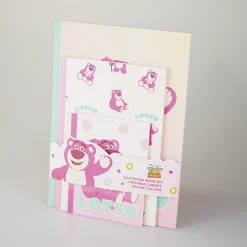 Set 3 Quaderni - Lotso Toy Story*MINISO Clearance