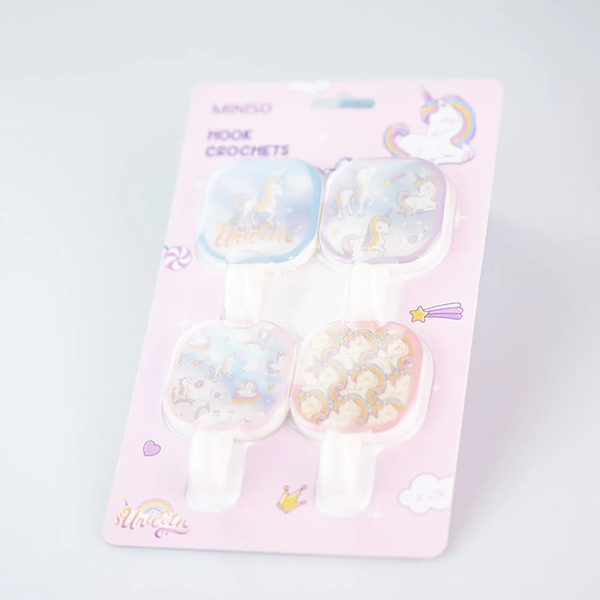 Set Ganci Da Muro - Unicorn Dream (4Pz)*MINISO Sale