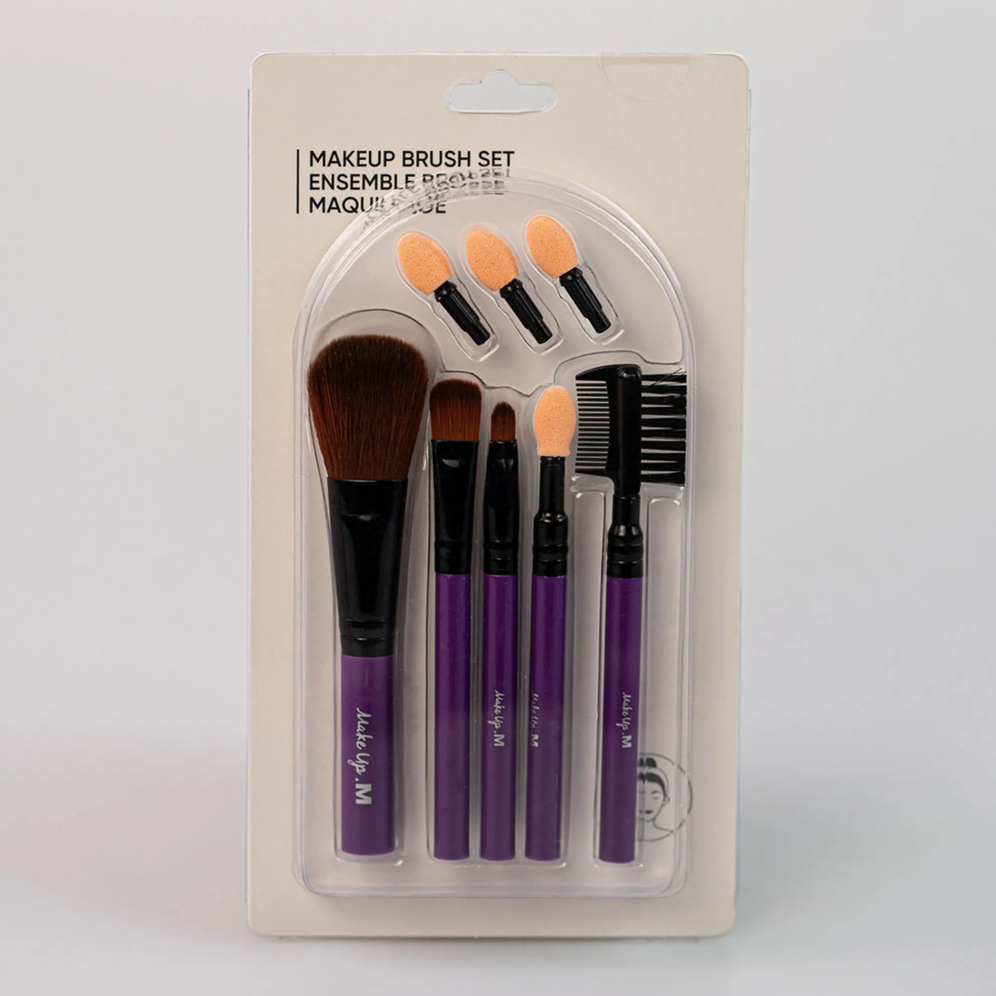 Set Pennelli - Nero (5Pz)*MINISO New