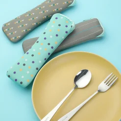 Set Posate Con Custodia Morbida (1Pz)*MINISO Discount