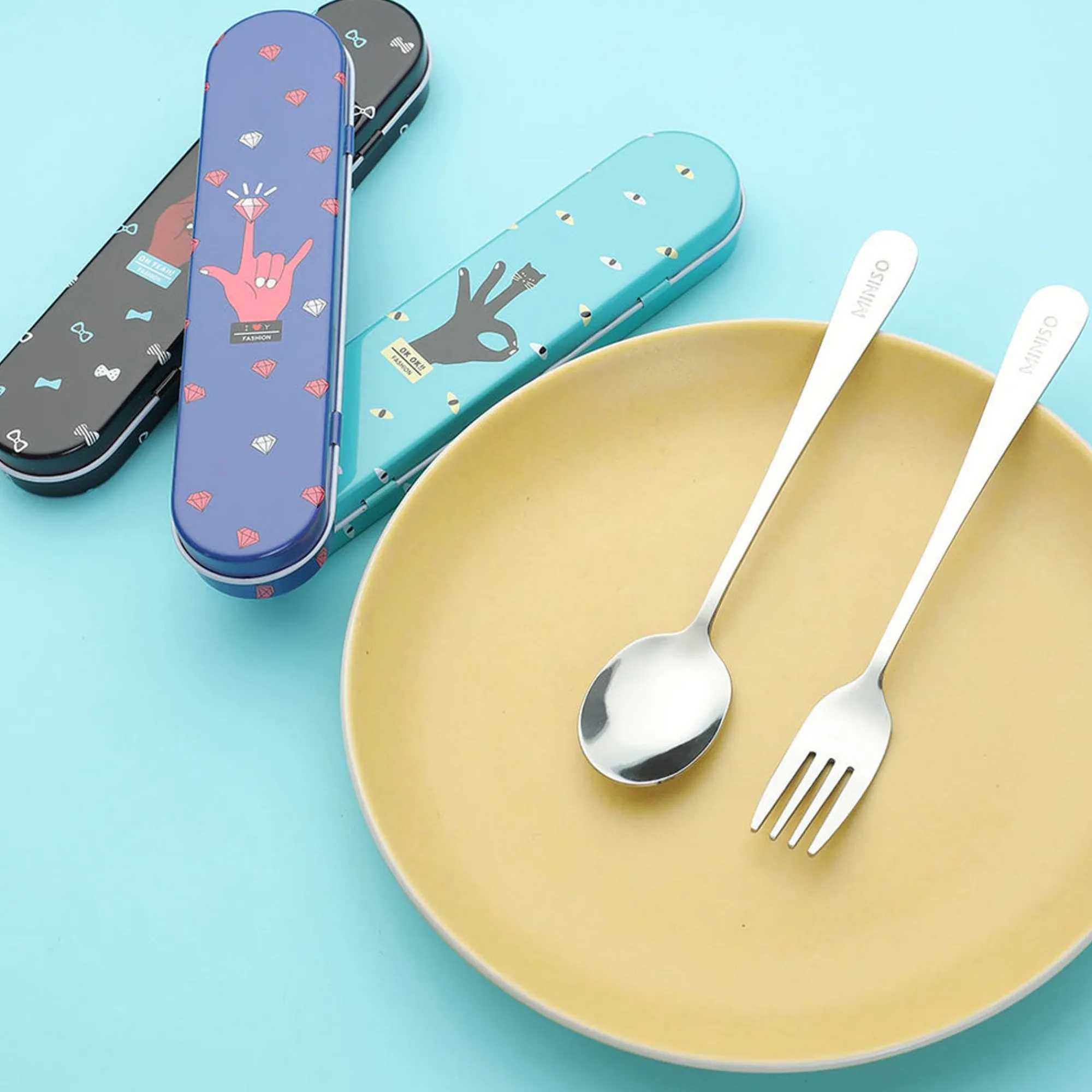 Set Posate Custodia (1 Pz)*MINISO Discount