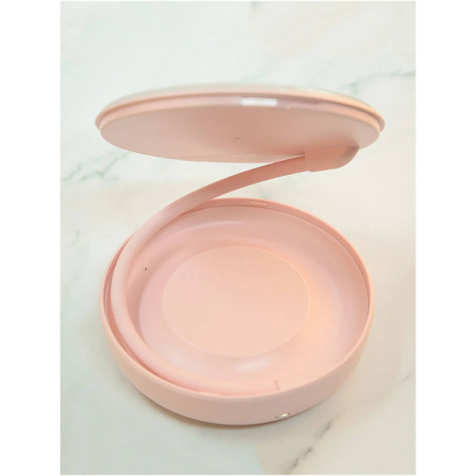 Specchio Rosa Da Tavolo Girevole A 360° Con Led*MINISO Hot