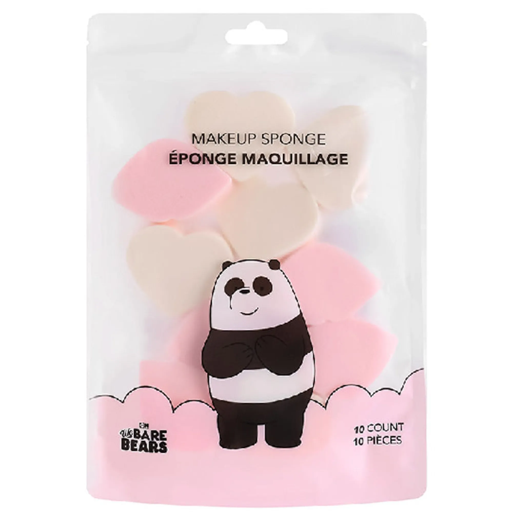 Spugnette Make Up - We Bare Bears (10Pz)*MINISO Clearance