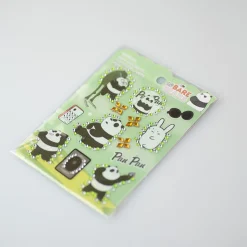 Stickers Con Brillantini Panda - We Bare Bears*MINISO Best