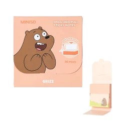 Sticky Notes Grizzly - We Bare Bears*MINISO Hot
