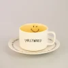 Tazza E Piattino - Collezione Smiley World (200Ml)*MINISO Best