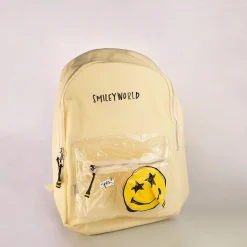 Zaino Bianco Smiley World*MINISO Online